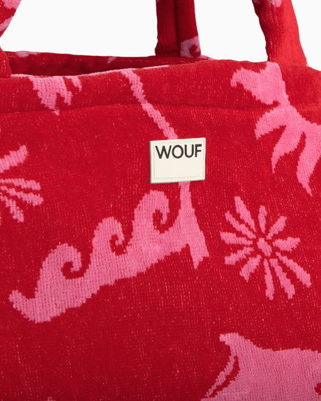 WOUF Terry Large Tote Bag