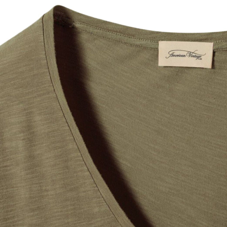 American Vintage Jacksonville Kadın V-Neck T-Shirt 