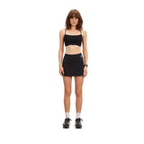Anais&Margaux Court Mid-Rise Skirt Black