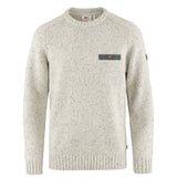 Fjällräven Lada Round-Neck Sweater - Erkek Chalk White