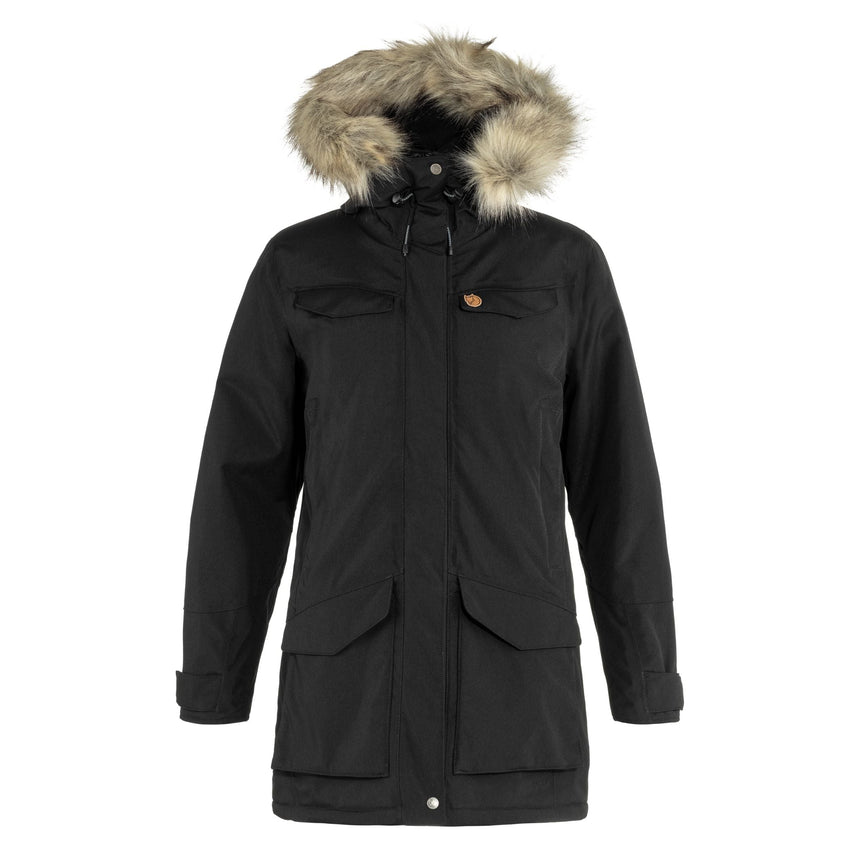Fjällräven Nuuk Kadın Parka Black