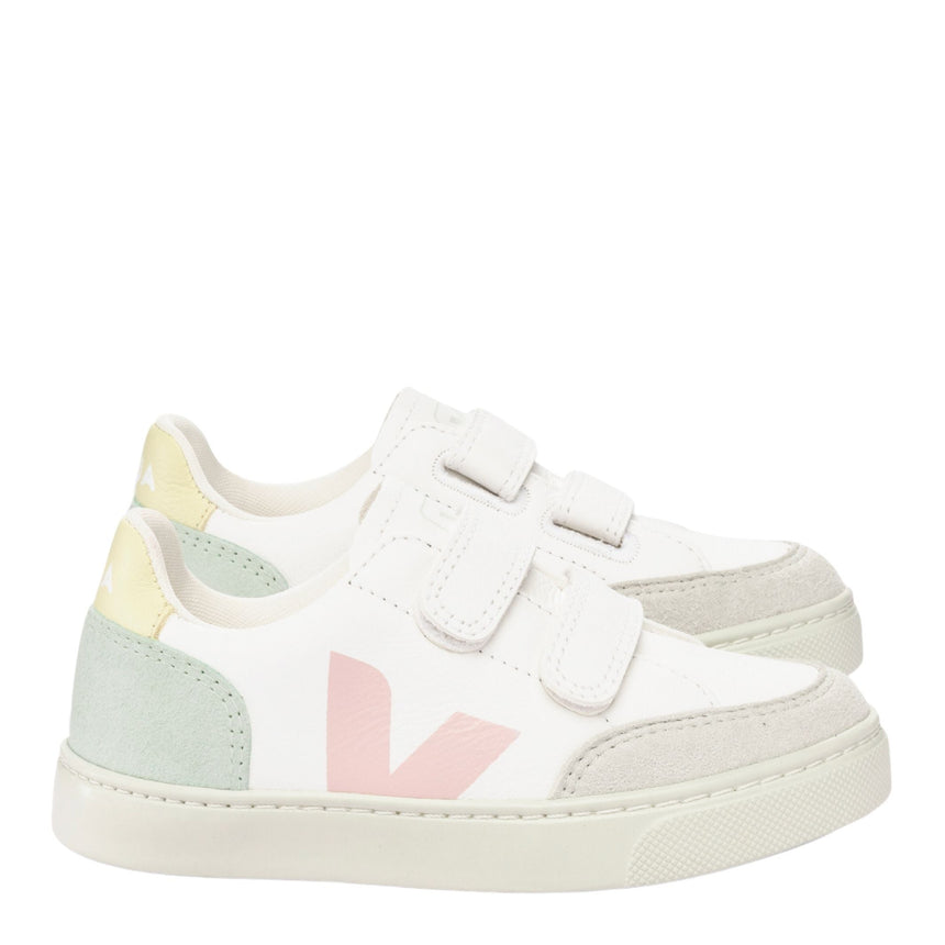 VEJA Small V-12 Chromefree Leather Çocuk Sneaker