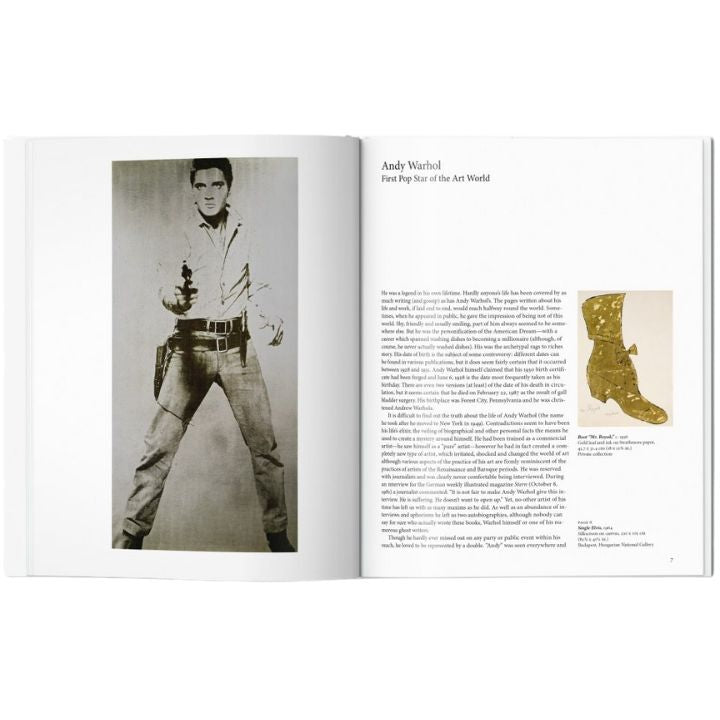 vitruta Book Selection Warhol - Taschen Basic Art Series 
